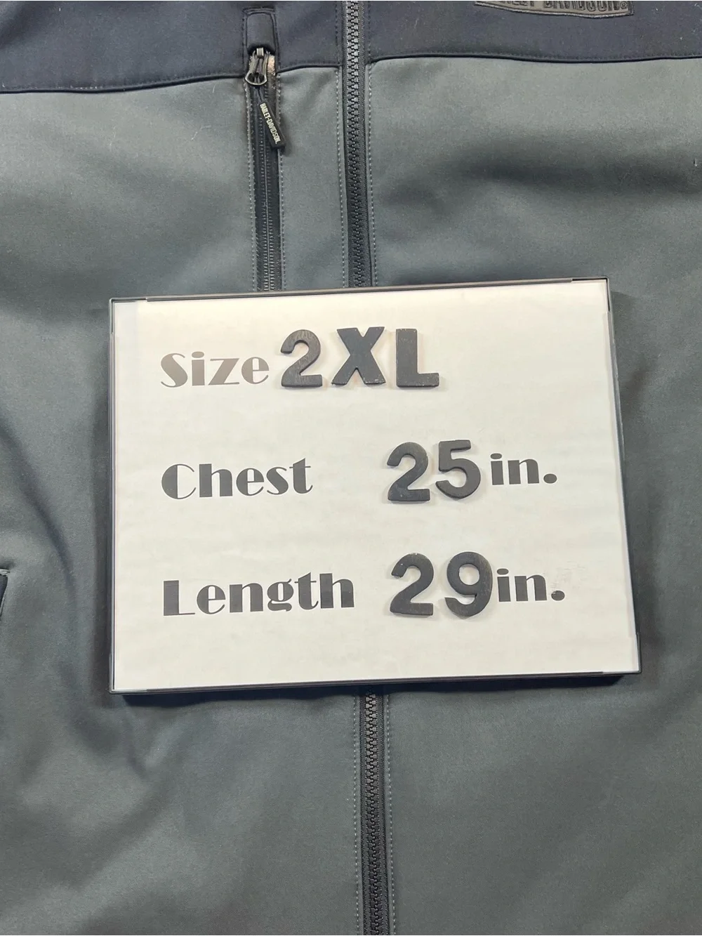 Harley-Davidson Women’s 2XL Hooded Riding Jacket Gray Black Soft Shell Moto - Picture 12 of 12